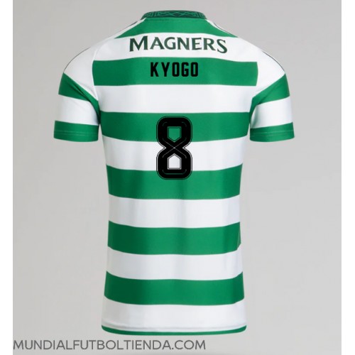 Camiseta Celtic Kyogo Furuhashi #8 Primera Equipación Replica 2024-25 mangas cortas